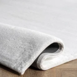 NuLOOM Layne Soft Silky Faux Rabbit Area Rug -Decoration Series Shop GUEST ab723210 6bfa 4bfa 934f 7e92044bf840