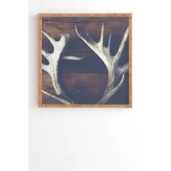 Ann Hudec Rustic Relic Bamboo Framed Wall Art - Deny Designs -Decoration Series Shop GUEST abb56634 9ea2 4d9e a218 2f95114cde6a