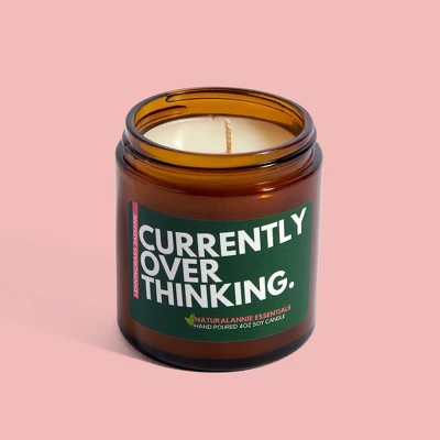 NaturalAnnie Essentials Currently Overthinking Lemongrass & Jasmine Soy Candle 3 NaturalAnnie Essentials Currently Overthinking Lemongrass & Jasmine Soy Candle