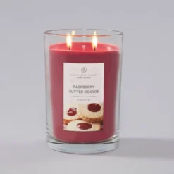 19oz Jar Candle Raspberry Butter Cookie Home Scents - Chesapeake Bay Candle -Decoration Series Shop GUEST ae028011 8955 46c5 81f6 8ec4137a9879