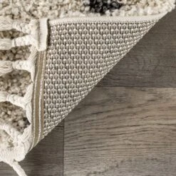 NuLOOM Michelle Diamond Trellis Tassel Area Rug -Decoration Series Shop GUEST ae5a8594 2bfa 4f4b b74a 086a379da5e8