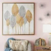 Canvas Leaf Framed Wall Art With Gold Frame Brown - CosmoLiving By Cosmopolitan 1 Canvas Leaf Framed Wall Art With Gold Frame Brown - CosmoLiving By Cosmopolitan -Decoration Series Shop GUEST afa29032 de64 49aa b895 7854d8049b3c