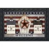 Rustic American Birdhouse Primitive Doormat Welcome Patriotic 30" X 18" Briarwood Lane -Decoration Series Shop GUEST b0635422 ccf8 4355 8250 8506c903f95c