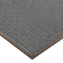 3'x5' Solid Doormat Blue/Black - HomeTrax -Decoration Series Shop GUEST b0c4a6e5 7f19 4f08 b414 deaf6f3051ff