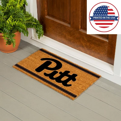Evergreen University Of Pittsburgh Logo Turf Mat, Brown- 28 X 16 Inches Indoor Outdoor Doormat 7 Evergreen University Of Pittsburgh Logo Turf Mat, Brown- 28 X 16 Inches Indoor Outdoor Doormat - Image 5