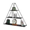 Honey-Can-Do Triangle Metal Wall Shelf Black -Decoration Series Shop GUEST b4235c11 08b7 4a66 9509 cffb846234f8