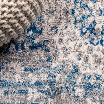 Ferro Filigree Charcoal Black And White Area Rug - JONATHAN Y 9 Ferro Filigree Charcoal Black And White Area Rug - JONATHAN Y - Image 7