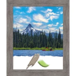 Amanti Art Pinstripe Plank Grey Narrow Picture Frame -Decoration Series Shop GUEST b9acdb23 79a4 48c2 b31b ae8353eb211e