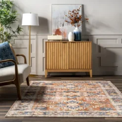 NuLOOM Annica Multi Medallion Machine Washable Area Rug -Decoration Series Shop GUEST ba1989ec 2b18 44cd 90fb 2df75166ca4a