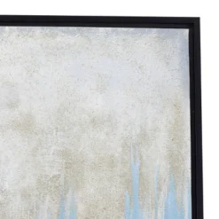 Contemporary Canvas Abstract Framed Wall Art With Black Frame Set Of 2 Blue - Olivia & May -Decoration Series Shop GUEST bafbf00b b948 421f 880f 844067bf272e