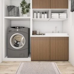 World Rug Gallery Contemporary Geometric Anti-Fatigue Standing Mat -Decoration Series Shop GUEST bb1c5b48 b679 47a6 a257 17b8691a8b23