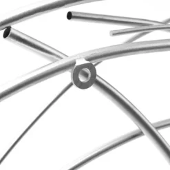 LuxenHome Silver Metal Abstract Swirl Round Wall Art Decor -Decoration Series Shop GUEST bb2c44b9 13ac 47d4 a449 cd9b48d5f0ea