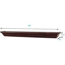 Mantels Direct Colton Floating Wood Fireplace Mantel Shelf -Decoration Series Shop GUEST bc6ed1e8 d120 4693 a855 c2c373405afc
