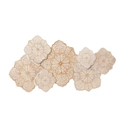 Farmhouse Wood Floral Intricately Carved Wall Decor White - Olivia & May 19 Farmhouse Wood Floral Intricately Carved Wall Decor White - Olivia & May -Decoration Series Shop GUEST bc704ecf 335e 4121 941b 9f6919a6eb10