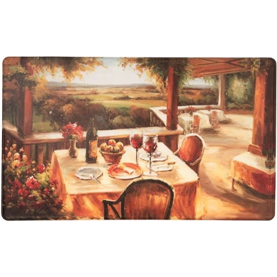 World Rug Gallery Village Restaurant Scenery Anti-fatigue Kitchen Mat 11 World Rug Gallery Village Restaurant Scenery Anti-fatigue Kitchen Mat - Image 9