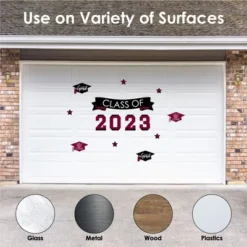 Big Dot Of Happiness Maroon Class Of 2023 Graduation Party Wall Decals Set Of 20 -Decoration Series Shop GUEST bfb31547 a0ea 489d 8f7f 51d1e4d844b9