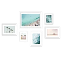 (Set Of 6) Framed Prints Gallery Wall Art Set Simple Beach Photography By Sisi And Seb - Americanflat -Decoration Series Shop GUEST c1834f30 9d36 4855 8bc4 8a6bc194211e
