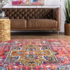 NuLOOM Reyna Medallion Area Rug -Decoration Series Shop GUEST c1933ec1 8dfb 4583 bc10 641d21469167