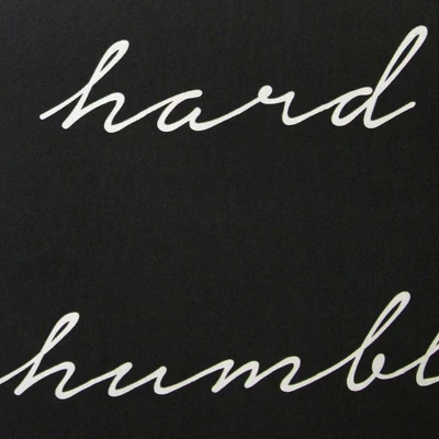 11.81" X 44.09" Be Kind Oversized Wall Art Black - Stratton Home Décor 4 11.81" X 44.09" Be Kind Oversized Wall Art Black - Stratton Home Décor - Image 2