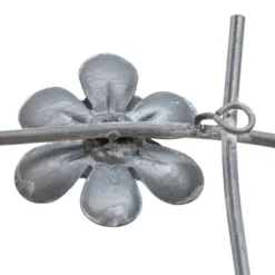 Flower Gray Metal Wall Art - Foreside Home & Garden -Decoration Series Shop GUEST c2428ea5 a708 4b4c 9fed 3fd780defd18