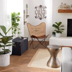 28" X 21" Traditional Metal Live Laugh Love Wall Décor Brown - Olivia & May -Decoration Series Shop GUEST c252fb1d 2f9a 452f 8eb9 17f208b0a73f