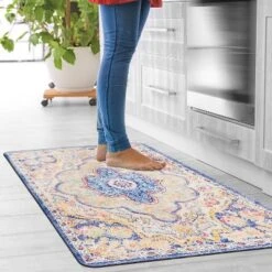 World Rug Gallery Distressed Bohemian Vintage Anti-fatigue Standing Mat 20 World Rug Gallery Distressed Bohemian Vintage Anti-fatigue Standing Mat -Decoration Series Shop GUEST c506ffff 035e 4846 a49a f67c41ea7e26