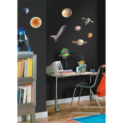 Space Travel Peel And Stick Wall Decal - RoomMates 4 Space Travel Peel And Stick Wall Decal - RoomMates - Image 2