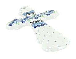 Blue Rose Polish Pottery 533 Ceramika Artystyczna Cross -Decoration Series Shop GUEST c96257cd 6dfb 4816 adf0 f803f2152e65