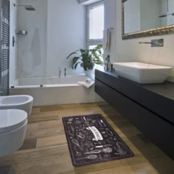 World Rug Gallery Gourmet Anti Fatigue Standing Mat -Decoration Series Shop GUEST cb1f7c8f 3efd 4586 8b13 810f0523c3ec