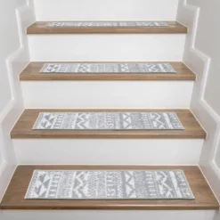 World Rug Gallery Modern Geometric Non-Slip Stair Treads 15 World Rug Gallery Modern Geometric Non-Slip Stair Treads -Decoration Series Shop GUEST cd31244f 1e00 4e1c 81ce 2dff0010c3a9