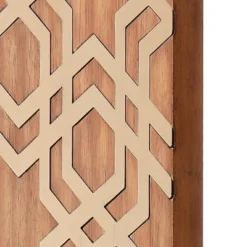 Harmony Mid-Century Wood With Metal Inlay Wall Decor Brass - StyleCraft 8 Harmony Mid-Century Wood With Metal Inlay Wall Decor Brass - StyleCraft -Decoration Series Shop GUEST cfce6dd3 6e1e 45f6 9fee cc743f91e84b