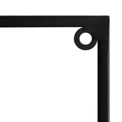 4pc Mallory Wood And Metal Wall Shelf Set Rustic Brown - Kate & Laurel All Things Decor -Decoration Series Shop GUEST d0701b3c f426 4389 9e95 10f85f97b3dc