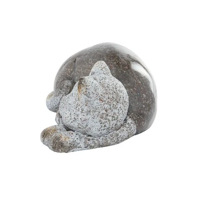 7" Magnesium Oxide Country Cats Garden Sculpture Gray - Olivia & May 7 7" Magnesium Oxide Country Cats Garden Sculpture Gray - Olivia & May - Image 5