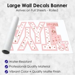 Big Dot Of Happiness 1st Birthday Little Miss Onederful - Peel And Stick Girl First Birthday Party Large Banner Wall Decals - Happy Birthday 11 Big Dot Of Happiness 1st Birthday Little Miss Onederful - Peel And Stick Girl First Birthday Party Large Banner Wall Decals - Happy Birthday -Decoration Series Shop GUEST d13ad4cc f61e 45f2 bcc0 3e6dd02bbc9c