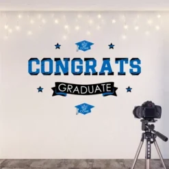 Big Dot Of Happiness Blue Graduation Party Photo Backdrop - Wall Decals -Decoration Series Shop GUEST d14de19b 37a0 4dc3 9618 a0d49473303c
