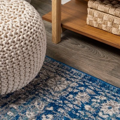 Ferro Filigree Charcoal Black And White Area Rug - JONATHAN Y 10 Ferro Filigree Charcoal Black And White Area Rug - JONATHAN Y - Image 8