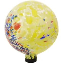 Sunnydaze Decor Sunnydaze Indoor/Outdoor Artistic Gazing Globe Glass Garden Ball For Lawn, Patio Or Indoors - 10" Diameter -Decoration Series Shop GUEST d4423bb9 2c69 4680 a7f7 e4cc9e5e80ef