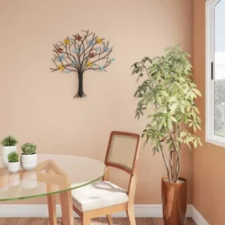 Hastings Home Hand Painted Tree Of Life Butterfly Metal Wall Art -Decoration Series Shop GUEST d82c8bc2 1836 4f55 8fc0 a0bb27d3b212