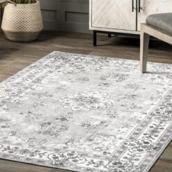 NuLOOM Ren Vintage Floral Machine Washable Area Rug -Decoration Series Shop GUEST d905614c bed0 4216 86b0 c4361741e23a