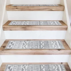 World Rug Gallery Modern Geometric Non-Slip Stair Treads 14 World Rug Gallery Modern Geometric Non-Slip Stair Treads -Decoration Series Shop GUEST d9ed9d41 2ed5 4cdc 983f 4cec6730691f