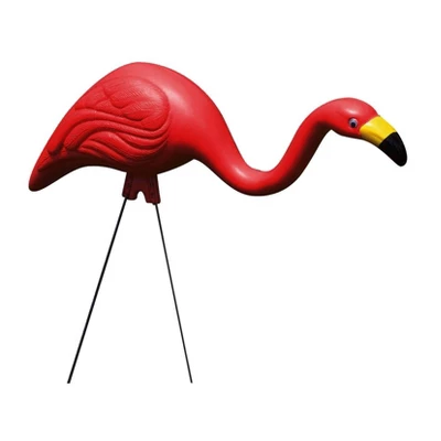 3pk Steel Flamingo Yard Stakes Red/White/Blue - Bloem 4 3pk Steel Flamingo Yard Stakes Red/White/Blue - Bloem - Image 2