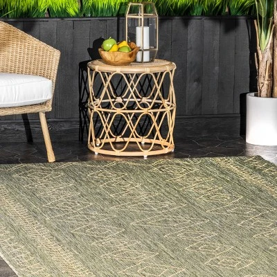 NuLOOM Serna Moroccan Indoor/Outdoor Area Rug 10 NuLOOM Serna Moroccan Indoor/Outdoor Area Rug - Image 8