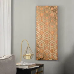 Harmony Mid-Century Wood With Metal Inlay Wall Decor Brass - StyleCraft 9 Harmony Mid-Century Wood With Metal Inlay Wall Decor Brass - StyleCraft -Decoration Series Shop GUEST e0fe4028 c5c5 4446 8ee1 7b445f5d10e4