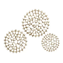 Set Of 3 Metal Starburst Wall Decors With Cutout Design - Olivia & May 31 Set Of 3 Metal Starburst Wall Decors With Cutout Design - Olivia & May -Decoration Series Shop GUEST e26c3294 5e68 45eb befc ab68e22bea6d