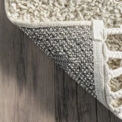 NuLOOM Fatima Cross Cozy Shag Tassel Area Rug -Decoration Series Shop GUEST e44a0306 e991 499a b67b 152bc14a8f8a