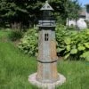 Sunnydaze Decor Sunnydaze Outdoor Backyard Garden Nautical Lighthouse Solar LED Pathlight Statue Figurine - 35" - Brick -Decoration Series Shop GUEST e5741e12 25c5 4f43 8d61 a67d2fa41dee