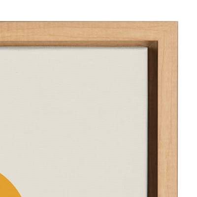 22" X 33" Sylvie Cow Framed Canvas Wall Art By Rachel Lee Natural - Kate And Laurel 4 22" X 33" Sylvie Cow Framed Canvas Wall Art By Rachel Lee Natural - Kate And Laurel - Image 2