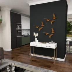 12" Modern Acrylic And Iron Tic Tac Toe Set - Olivia & May -Decoration Series Shop GUEST e64f4592 46fb 4a53 9345 2d240a58d7b7