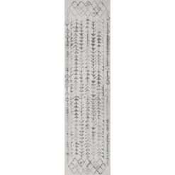 Ziri Moroccan Geometric Area Rug - JONATHAN Y