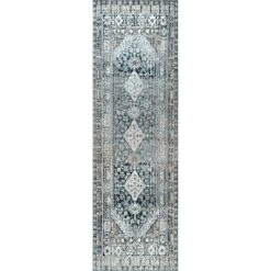 NuLOOM Vintage Melani Medallion Fringe Area Rug -Decoration Series Shop GUEST e962a55e 1eff 4052 b707 7671bbca65bd